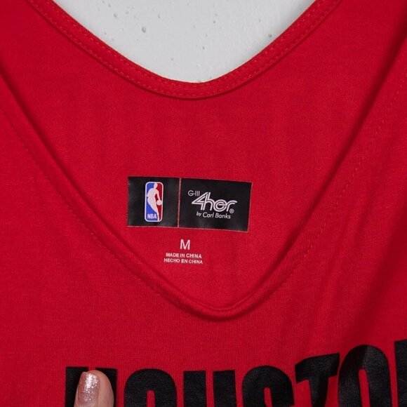 G-III 4Her by Carl Banks Houston Rockets midi dress-M - Picture 4 of 5